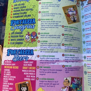 La Fortaleza - 6/18/20 menu no prices - Mexican Near Me - Clifton, New Jersey La Fortaleza - 6/18/20 menu no prices - Mexican Near Me - Clifton, New Jersey