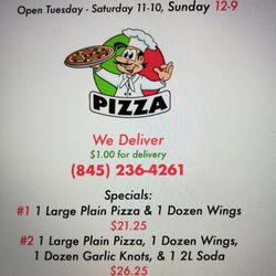 Pizza Town - Menu