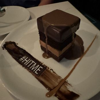 Catch - This dessert was amazing! Chocolate mousse, crack it with a fork or knife to enjoy! - Seafood Near Me - Las Vegas, Nevada Catch - This dessert was amazing! Chocolate mousse, crack it with a fork or knife to enjoy! - Seafood Near Me - Las Vegas, Nevada