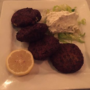 Stella's - Zucchini fritters - Mediterranean Near Me - Richmond, Virginia Stella's - Zucchini fritters - Mediterranean Near Me - Richmond, Virginia