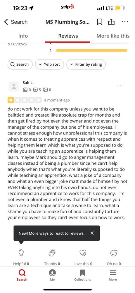 Slide of MS Plumbing Solutions