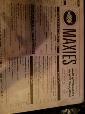 Menu photo 6 Maxie's Milwaukee, WI