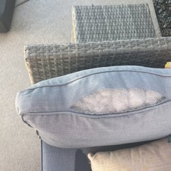 McLean Company - Damaged patio furniture
