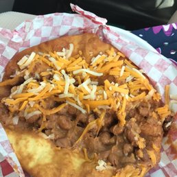 Frybread beans and cheese Frybread beans and cheese