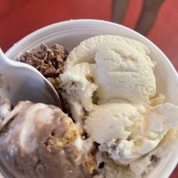 Yarborough's Homemade Ice Cream - Smores and butter pecan