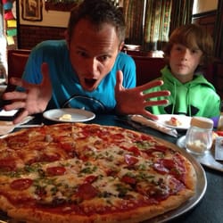 Sicily Pizzeria - Biggest pizza we have ever seen. 18 inch