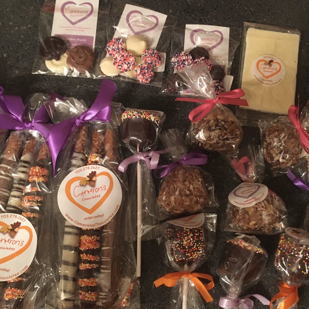 Cameron's Coffee & Chocolates - Fall specialty chocolates - Coffee & Tea Near Me - Fairfax, Virginia