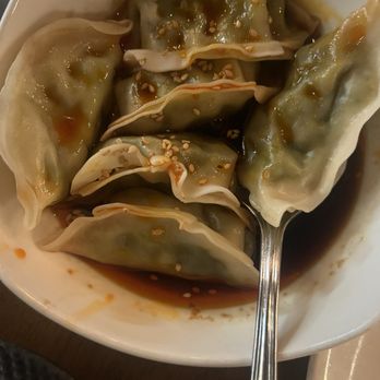 Han Dynasty - Dumplings in Chili Oil (veggie) - Szechuan Near Me - Brooklyn, New York Han Dynasty - Dumplings in Chili Oil (veggie) - Szechuan Near Me - Brooklyn, New York