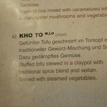 Hum - Gefühlter Tofu geschnorrt gnihihi - Vietnamese Near Me - Berlin, BE