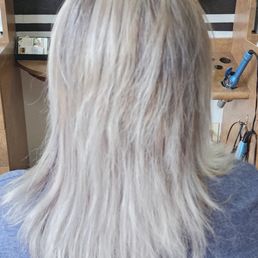 Channy helped me blend in my grays. It took a couple of sessions but beginning to take shape. Channy helped me blend in my grays. It took a couple of sessions but beginning to take shape.