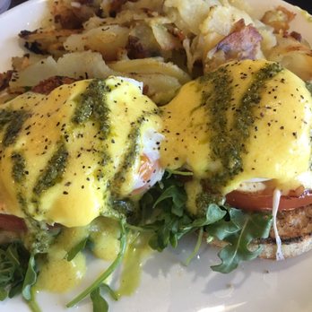 Broken Yolk Cafe - Caprese Benedict - Breakfast & Brunch Near Me - Orange, California