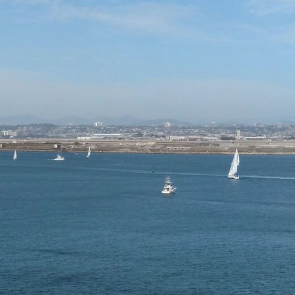 Bayside Trail - View towards NAS North Island - Hiking Near Me - San Diego, California