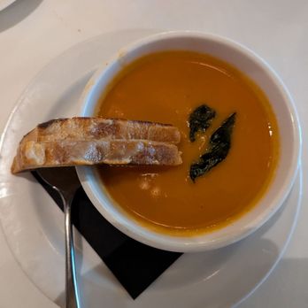 Spaghettini - Tomato Bisque with grilled cheese - Italian Near Me - Seal Beach, California