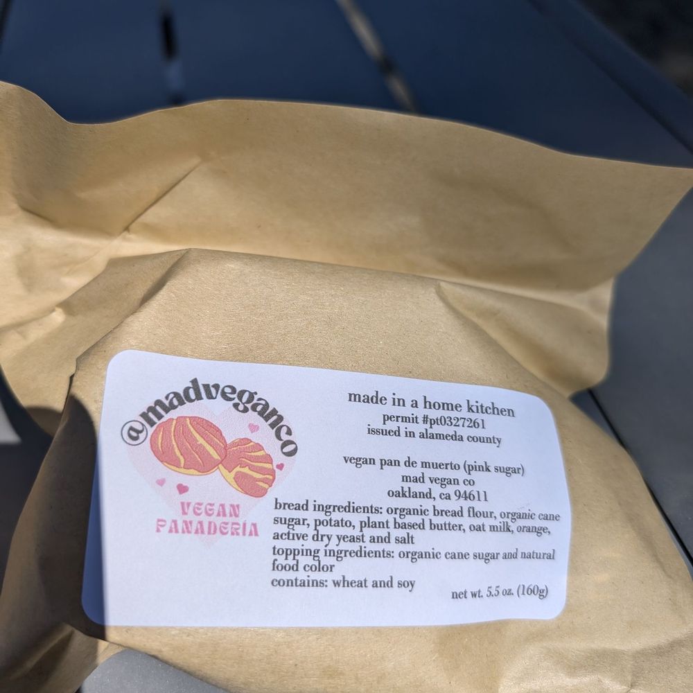 Mad Vegan Collective - Pan de muerto - Bakeries Near Me Mad Vegan Collective - Pan de muerto - Bakeries Near Me