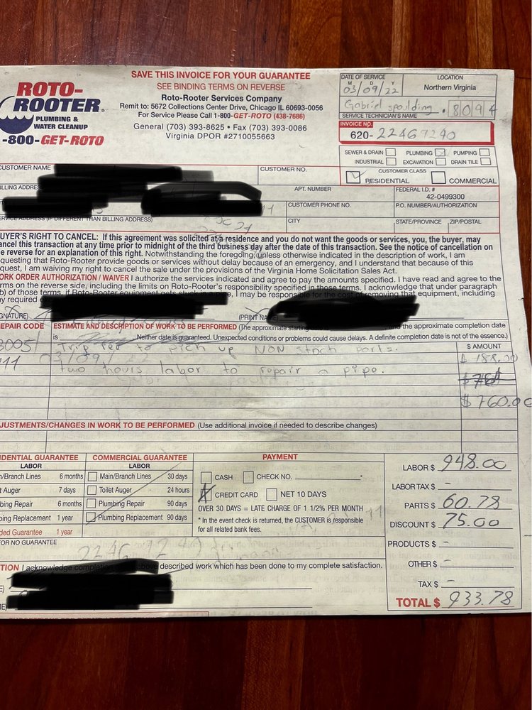 Slide of Roto-Rooter Plumbing & Water Cleanup