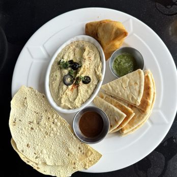 Cosmic Café - Sampler apps - Vegetarian Near Me - Dallas, Texas Cosmic Café - Sampler apps - Vegetarian Near Me - Dallas, Texas