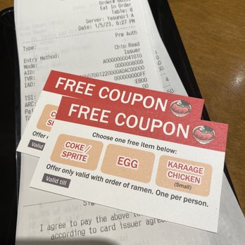 Tomizo Ramen - Even got coupons to come back again - Ramen Near Me - Gardena, California Tomizo Ramen - Even got coupons to come back again - Ramen Near Me - Gardena, California