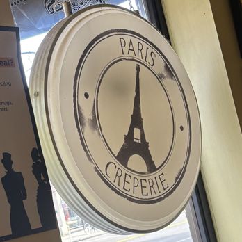The Paris Creperie - Logo sign at Paris Crepe - Creperies Near Me - Brookline, Massachusetts The Paris Creperie - Logo sign at Paris Crepe - Creperies Near Me - Brookline, Massachusetts