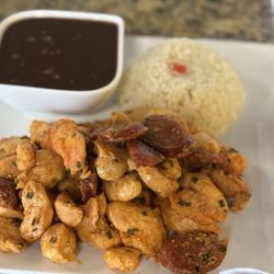 Cuban Delights Cafe - Chori Chicken dish