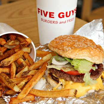 Five Guys - A good nutritious meal after a hard work out - Burgers Near Me - Baltimore, Maryland