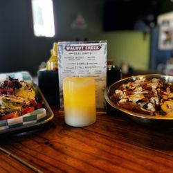 Yes we have salads, both a wedge salad and a cobb salad
