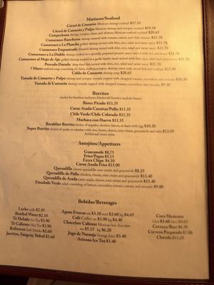 Menu photo 1 El Zacatecano Salinas, CA