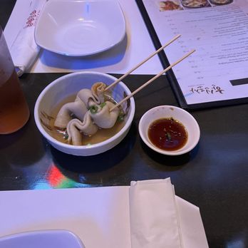 Hanshin Pocha - Complimentary fishcake with broth - Asian Fusion Near Me - Arlington Heights, Illinois Hanshin Pocha - Complimentary fishcake with broth - Asian Fusion Near Me - Arlington Heights, Illinois