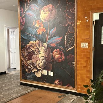 Tikka N Taco - Mural in lobby next to order counter. - Mexican Near Me - Phoenix, Arizona