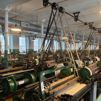 Boott Cotton Mills Museum - The massive room where the Mill girls worked - still running but not being used to produce cotton - Museums Near Me - Lowell, Massachusetts