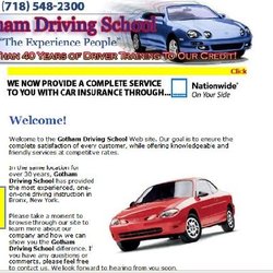 Gotham Driving School - Gotham Driving School Website