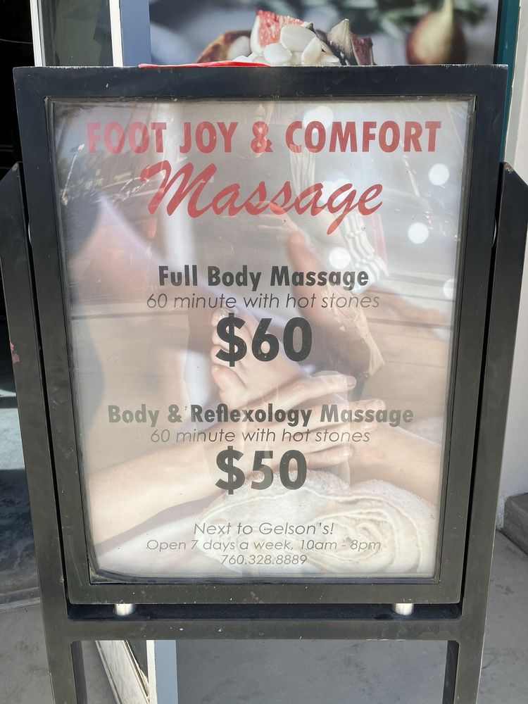 Foot Joy & Comfort Massage Logo
