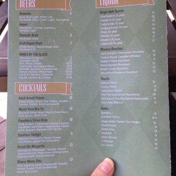 Marsh View Bar & Grill - Drinks - Breakfast & Brunch Near Me - Fernandina Beach, Florida