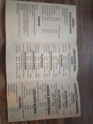 Menu photo 2 Guido's Pizza Genesee Golden, CO