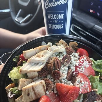 Culver's - Strawberry field salad! Come on!!! Yum! - Burgers Near Me - Florence, Alabama Culver's - Strawberry field salad! Come on!!! Yum! - Burgers Near Me - Florence, Alabama
