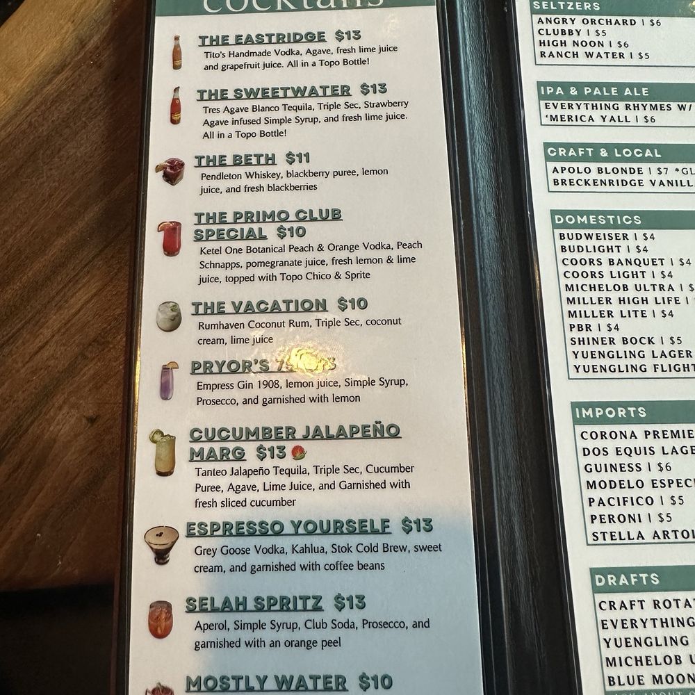 Pryor’s Pizza Kitchen - Drink menu - Pizza Near Me - Norman, Oklahoma Pryor’s Pizza Kitchen - Drink menu - Pizza Near Me - Norman, Oklahoma