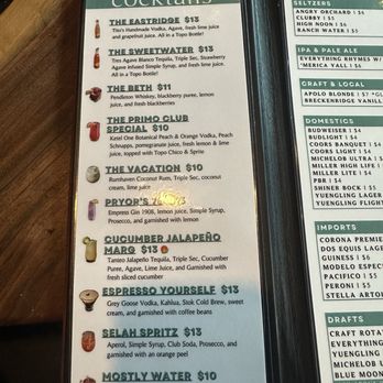 Pryor’s Pizza Kitchen - Drink menu - Pizza Near Me - Norman, Oklahoma Pryor’s Pizza Kitchen - Drink menu - Pizza Near Me - Norman, Oklahoma