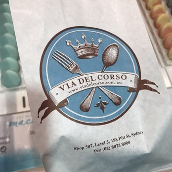 Via Del Corso - Patisserie/Cake Shop Near Me - Sydney, NSW
