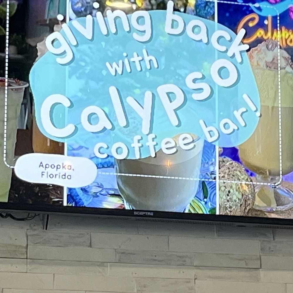 Calypso Coffee Bar - On the wall - Coffee & Tea Near Me - Apopka, Florida Calypso Coffee Bar - On the wall - Coffee & Tea Near Me - Apopka, Florida