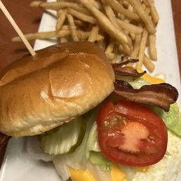 Super fresh! Real cheese slices (instead of processed) could've made this a perfect burger.