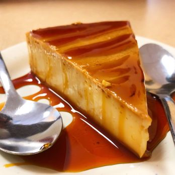 Havana Carolina Bakery - The Flan was yummy! And somewhat shareable - Cuban Near Me - Kannapolis, North Carolina