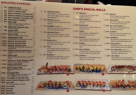 Menu photo 3 Sushi Shima Staten Island, NY