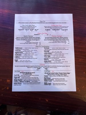 Menu photo 2 Brooklyn Brick Oven Pizza Manhattan Beach, CA