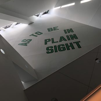Denver Art Museum - Lawrence Weiner, As To Be In Plain Sight - Art Galleries Near Me - Denver, Colorado