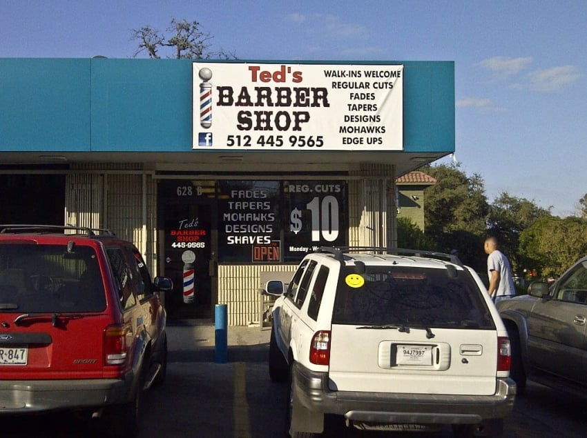 TED’S BARBER SHOP Updated October 2024 628 E Oltorf St, Austin