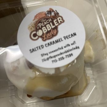 The Peach Cobbler Lady - Salted Carmel Pecan Cake - Desserts Near Me - Houston, Texas The Peach Cobbler Lady - Salted Carmel Pecan Cake - Desserts Near Me - Houston, Texas