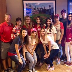 Cardinals Game with Kemlage Family Dentistry Staff