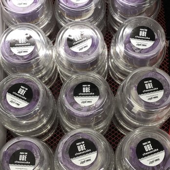 Uwajimaya - Ube Cheesecake from Hood Famous. Delicious but expensive. - International Grocery Near Me - Seattle, Washington Uwajimaya - Ube Cheesecake from Hood Famous. Delicious but expensive. - International Grocery Near Me - Seattle, Washington