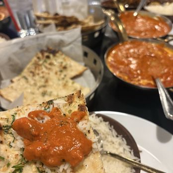 The Monk's - Butter Chicken, Garlic Naan, Rice - Indian Near Me - Englewood, Colorado The Monk's - Butter Chicken, Garlic Naan, Rice - Indian Near Me - Englewood, Colorado