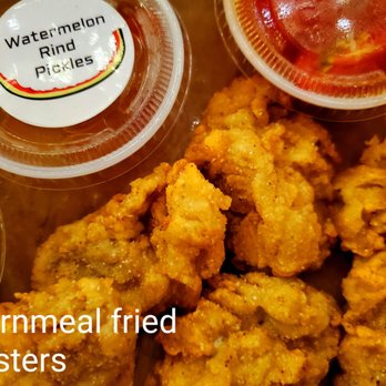 Kjun - Cooked to order cornmeal crusted oysters accompanied by the best condiments! - (8/5 /2021) - Korean Near Me - New York, New York Kjun - Cooked to order cornmeal crusted oysters accompanied by the best condiments! - (8/5 /2021) - Korean Near Me - New York, New York