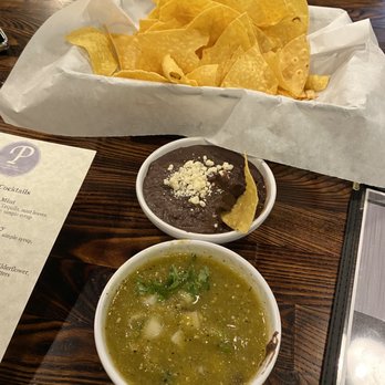 Primos Restaurant And Tequila Bar - Chips and salsa with bomb black bean purée - Bars Near Me - Ripon, California Primos Restaurant And Tequila Bar - Chips and salsa with bomb black bean purée - Bars Near Me - Ripon, California